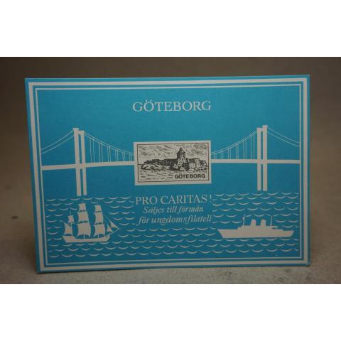Göteborg Kort som såldes till förmån för ungdomsfilateli