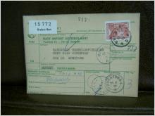 Paketavi med stämplade frimärken - 1970 - Örebro 1 till Munkfors