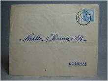 Försändelse med stämplat frimärke - Vilhelmina 17/11 -59