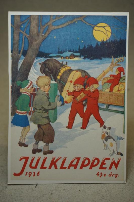 Julkort - Nostalgi Julklappen - Byberg