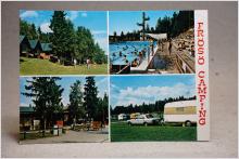 Frösö Camping 1980-talet  - skrivet äldre vykort 