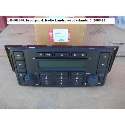 LR-001070. Frontpanel. Radio Landrover Freelander 2. 2008-12