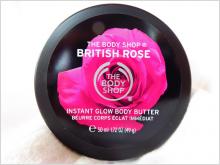 The Body Shop British Rose Instant Glow Body Butter 50 ml Resestorlek