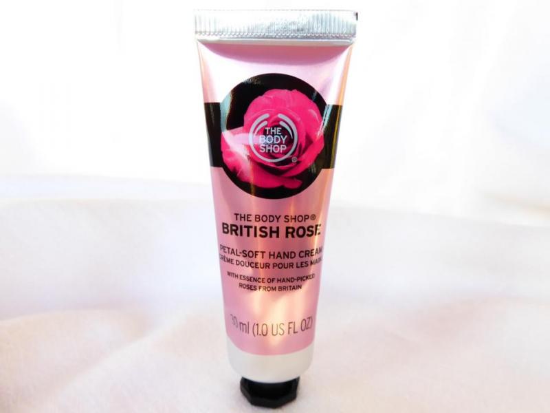 The Body Shop British Rose Petal-Soft Hand Cream 30 ml