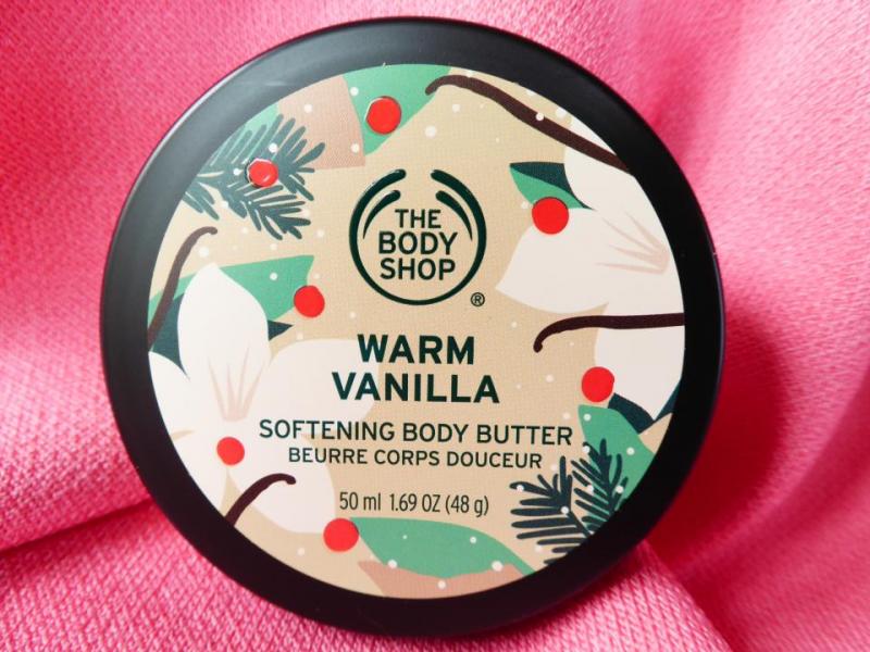 The Body Shop Warm Vanilla Softening Body Butter 50 ml Resestorlek