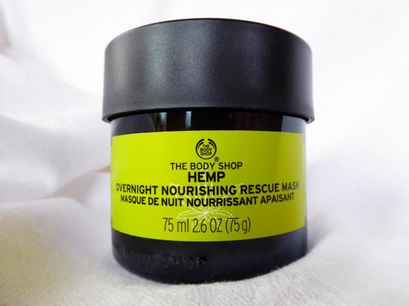 The Body Shop Hemp Overnight Nourishing Rescue Mask 75 ml För torr hud