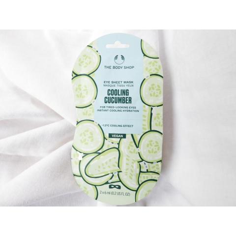 The Body Shop Cooling Cucumber Eye Sheet Mask 2x6 ml 1 förpackning