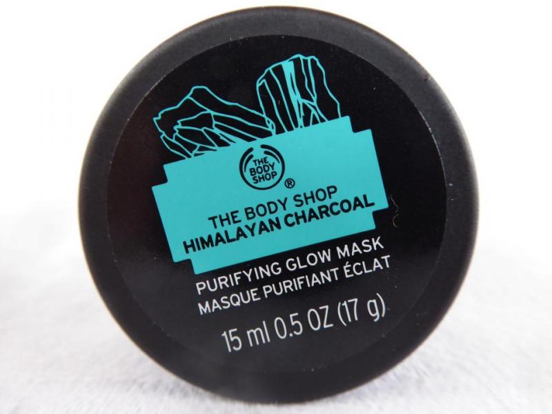 The Body Shop Himalayan Charcoal Purifying Glow Mask 15 ml Resestorlek