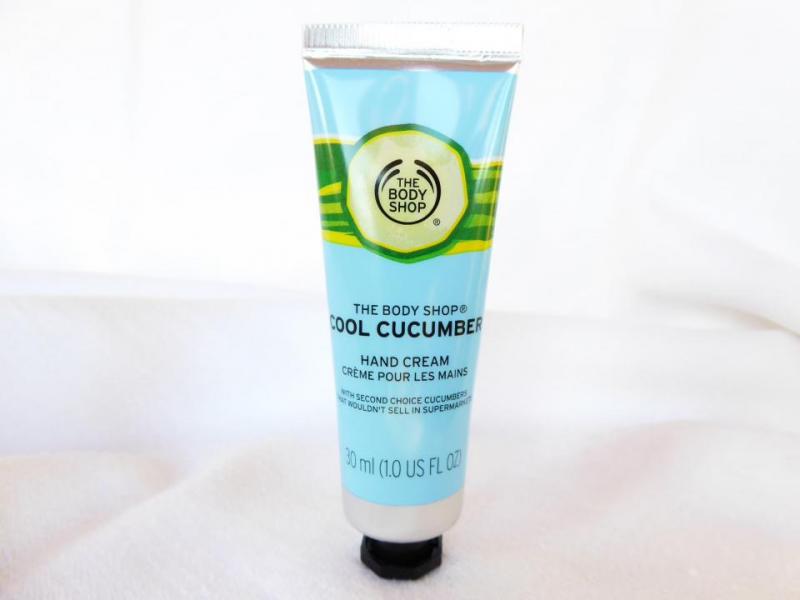 The Body Shop Cool Cucumber Hand Cream 30 ml För torr hud