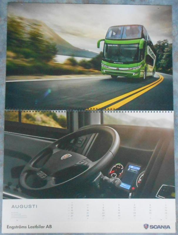 Kalender: Scania 2018