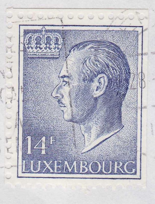 Frimärke från Luxemburg
