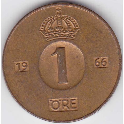 Sverige - 1 öre 1966