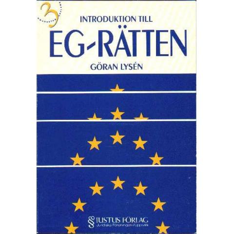 Introduktion till EG-rätten - göran lysén