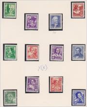 Schweiz, frimärken " Pro Juventute" *(*)  från 1934-36