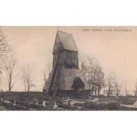 Uppsala - Gamla Uppsala kyrka, klockstapeln