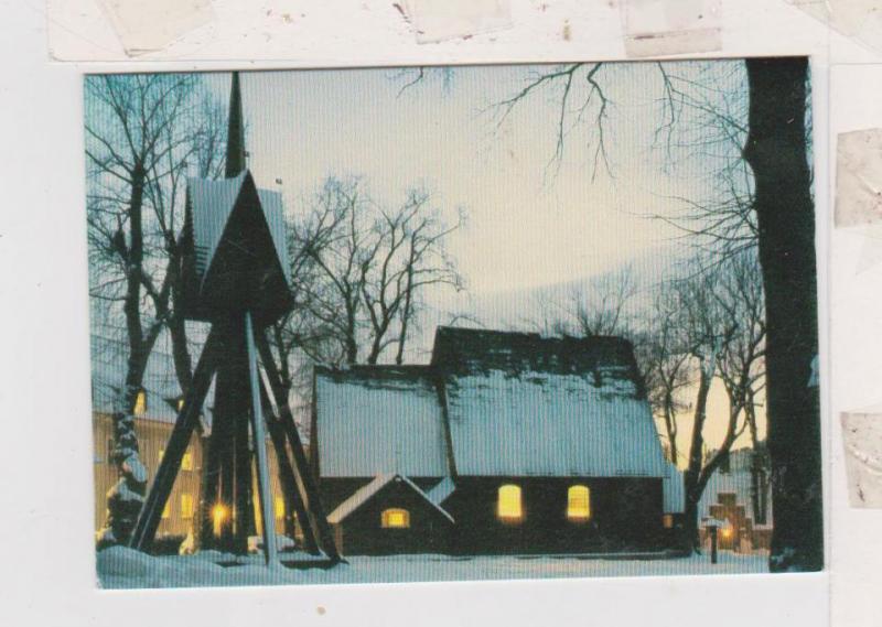 30014 bossebo kyrka   från småland   skrivet  dubbelkort