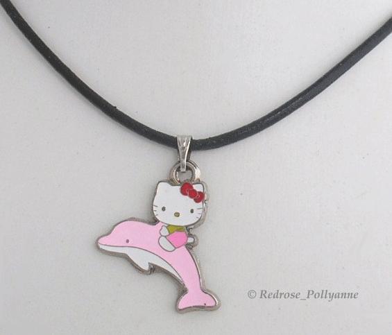 Hello Kitty med rosa delfin!