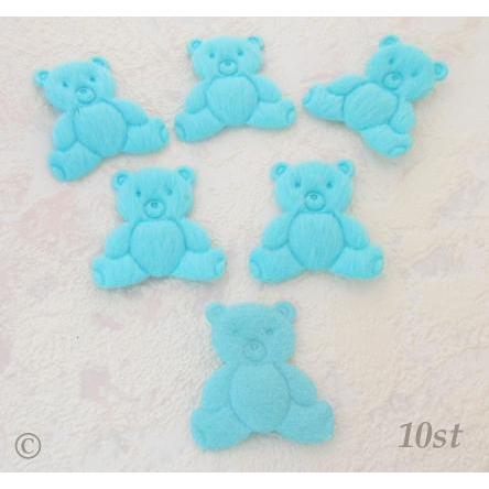 10 gulliga, blå teddybjörnar! 