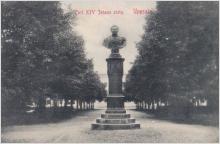 Uppsala. Carl XIV Johans staty - 1911