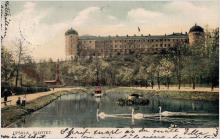 Uppsala, Slottet. Postgånget 1908