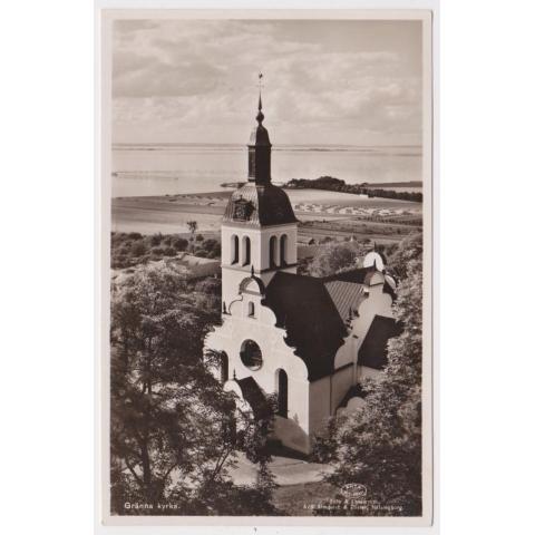 Gränna kyrka, skickat 1920-30-talet