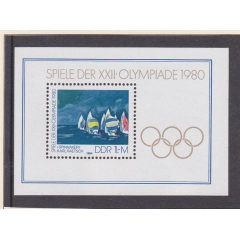 Block M 60 Olympiska spelen 1980 **