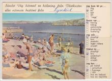 Lysekil, Stadsparken, färgkort skickat 1967