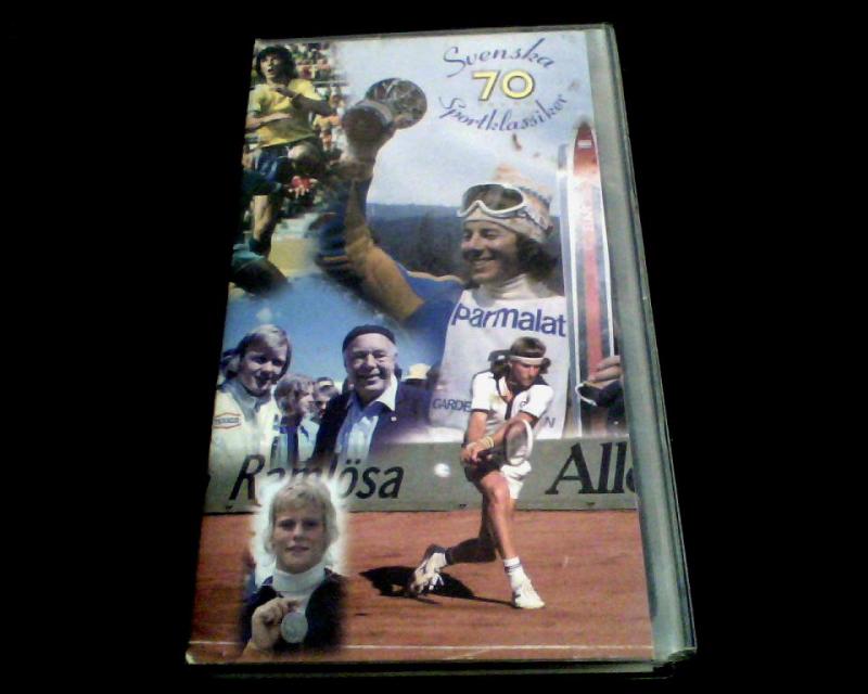VHS/VIDEO: Svenska Sportklassiker 70-talet..Nr.99083
