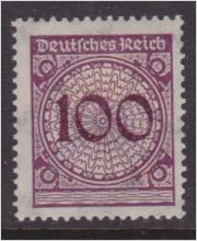 M 343 100 pf violettpurpur *(*) , katalog 16 Euro.
