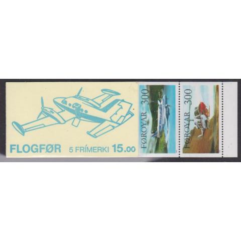 F HA4 Flygplan, katalog 125 kr, nominal 15 Dkr