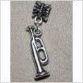 Berlock - charm - hänge ** För känd ormlänk ** - Trumpet