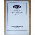 A-Ford Instruktionsbok
