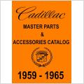 Cadillac Reservdelskatalog 1959 - 1965 inkl Elschema