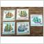 båtar av olika slag skepp frimärken