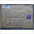 Adresskort med stämplade frimärken - 1964 - Handen till Munkfors