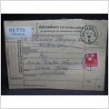 Adresskort med stämplade frimärken - 1962 - Falkenberg till Norsbron