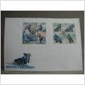 FDC Vinjett -   5/10 2005 Motorcykelsport/ Fin stämpel på 8 frimärken