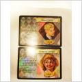 Harry Potter trading Card Game - Draco Malfoy, Hermione Granger 2001 unique