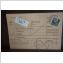 Frimärke  på adresskort - stämplat 1963 - Solna 1 - Sunne 