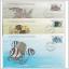 Bermuda 3 brev Stamp of the sea 12 mars 1979