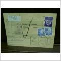 Paketavi med stämplade frimärken - 1967 - Kumla till Väse