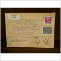 Paketavi med stämplade frimärken - 1964 - Forshaga till Sunne