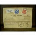 Paketavi med stämplade frimärken - 1964 - Överlida till Skåre