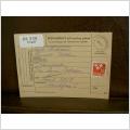 Paketavi med stämplade frimärken - 1961 - Kungälv till Munkfors