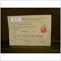 Paketavi med stämplade frimärken - 1961 - Göteborg 13 till Deje
