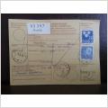 Frimärken på adresskort - stämplat 1962 - Överlida - Munkfors 1