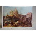 Bucheim Kunstkarte 969 Antonio Canal gen Venedig Oskrivet vykort av fin konst