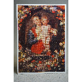 Buchheim Kunstkarte 1029 Peter Paul Rubens Madonna med barnet Oskrivet äldre vykort av fin konst