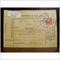 Frimärken på adresskort - stämplat 1961 - Malung - Deje