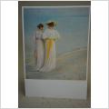 Michael och Anna Ancher Aftontur på sönderstranden skrivet  Vykort 1995
